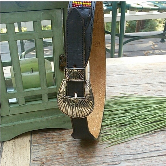 Beaded boho belt southwest style extra small - Picture 2 of 4